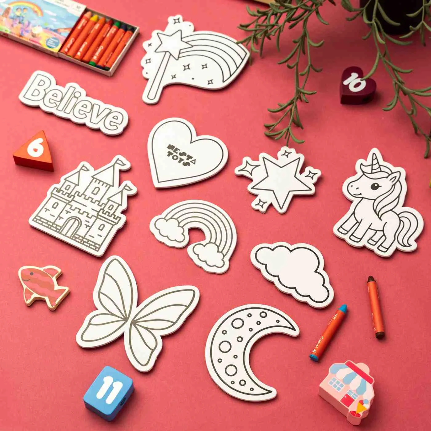 DIY Fridge Magnet - Unicorn