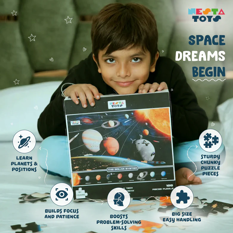 Solar System Jigsaw Puzzle (108 Jumbo Pieces) - Image 2